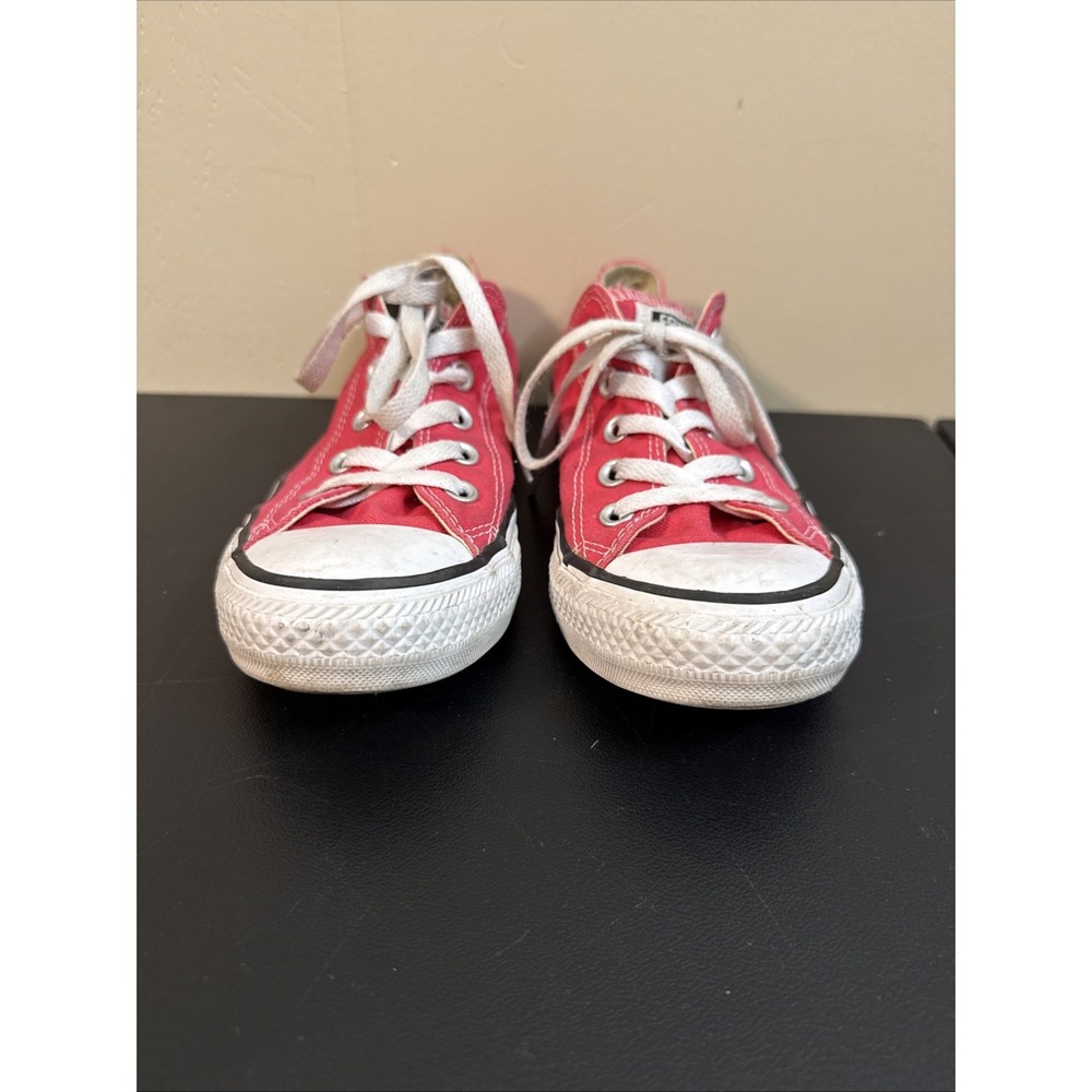 Converse All Star Low Pink Sneakers Women's 8 Men's 6 Canvas Athletic Shoes